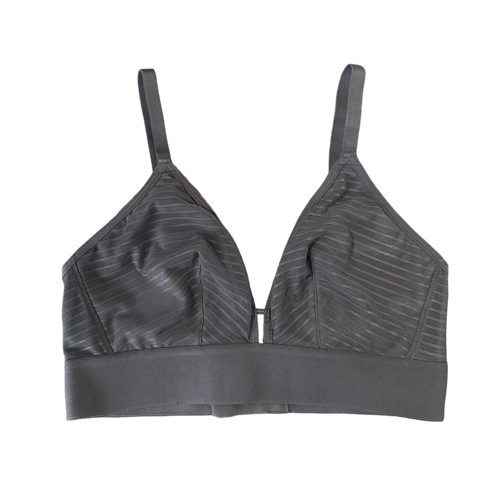 All.You. Lively Women's Busty‎ Bralette Stripe Mesh Bralette size 1